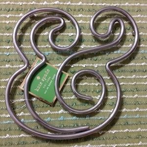 All In Good Taste Ampersand Trivet by Kate Spade